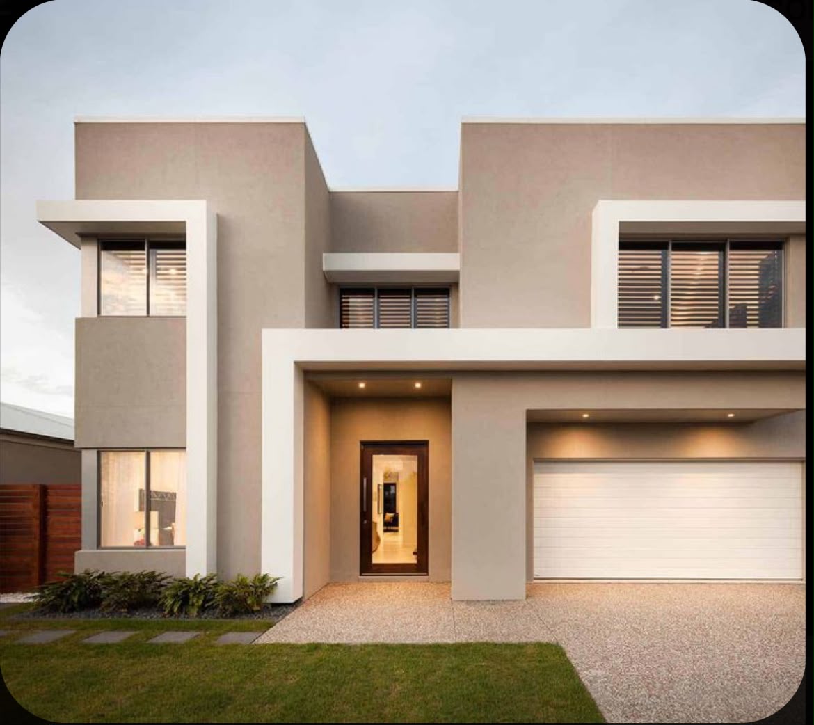 Exterior wall painting